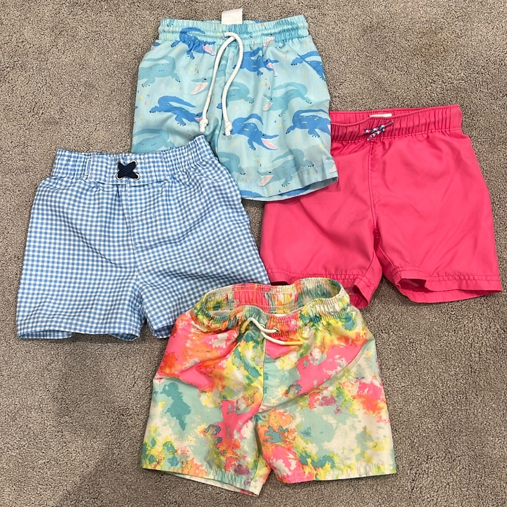 All 4 2T swimsuits